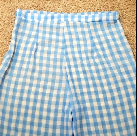 SHEER Gingham Cover Up Pants - Picture 5 of 5